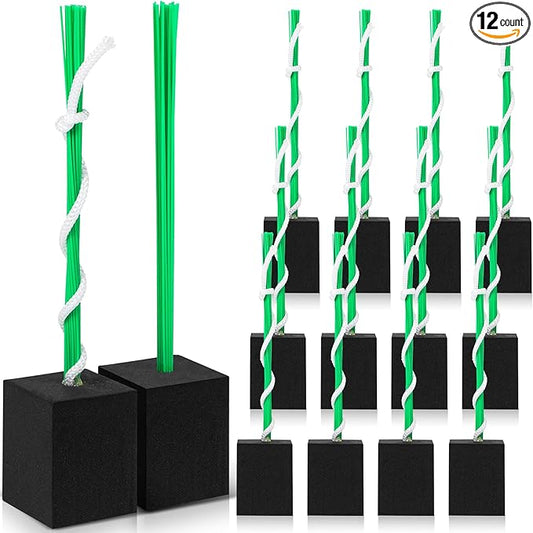 Shappy 12 Pieces Base Plug Baseball Base Plugs