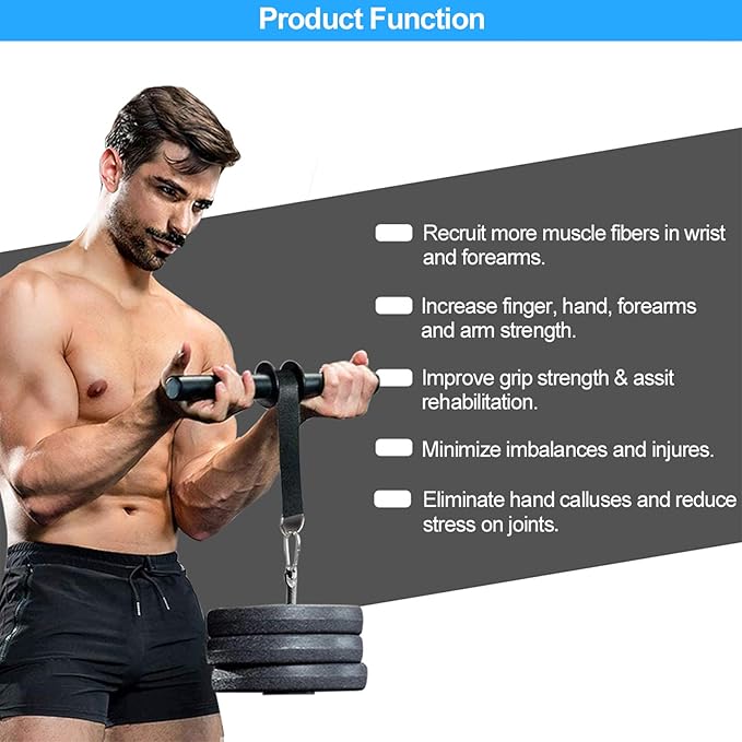 Forearm Wrist Roller Blaster Exerciser