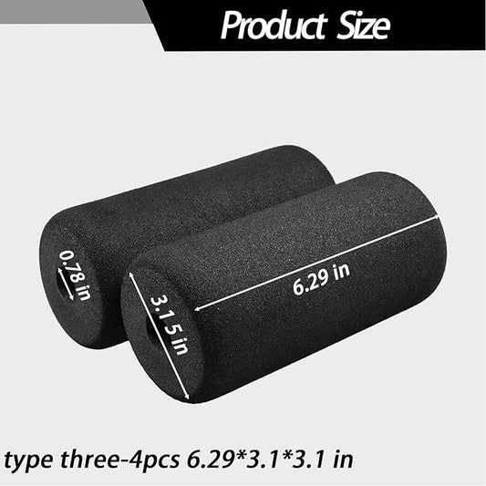 Foot Foam Roller Pad(6.29 * 3.1 * 3.1 in), Inversion Table Parts, Marcy Replacement Parts, Total Home Gym Accesories Equipment Attachments