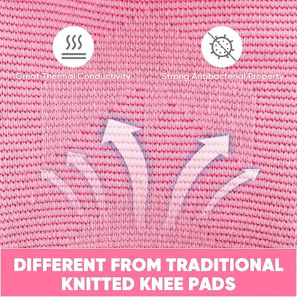 Volleyball Knee Pads for Girl Women, Knee Protector for Knee & Pain Relief. Calf Braces, Splints & Supports. Best Wide Knee supporter compression sleeve for Running Nurse Pregnant Pregnancy House Cleaner , Worker , Weight lifting , Dancer (Small)