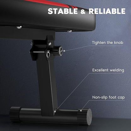 FLYBIRD Flat Bench 600/1000 LBS 2 Versions