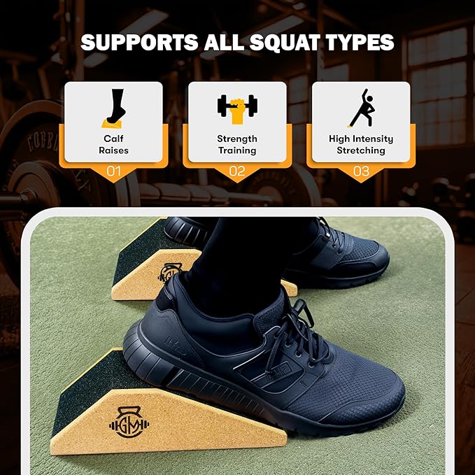 Cork Squat Wedge 2PCS