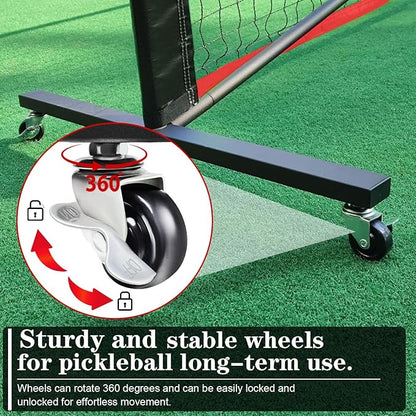 Pickleball Net for Driveway 22 FT 4, Outdoor