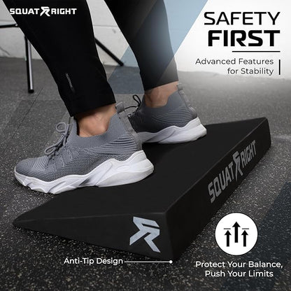Squat Wedge - Premium Extra Wide & Durable
