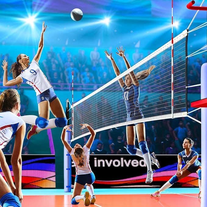 Shappy 4 Pcs Volleyball Antenna Set with Sleeve