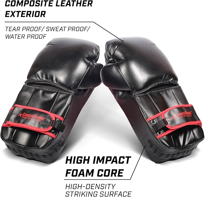 GoSports Padded Blocking and Sparring Training Pads - 2 Pack