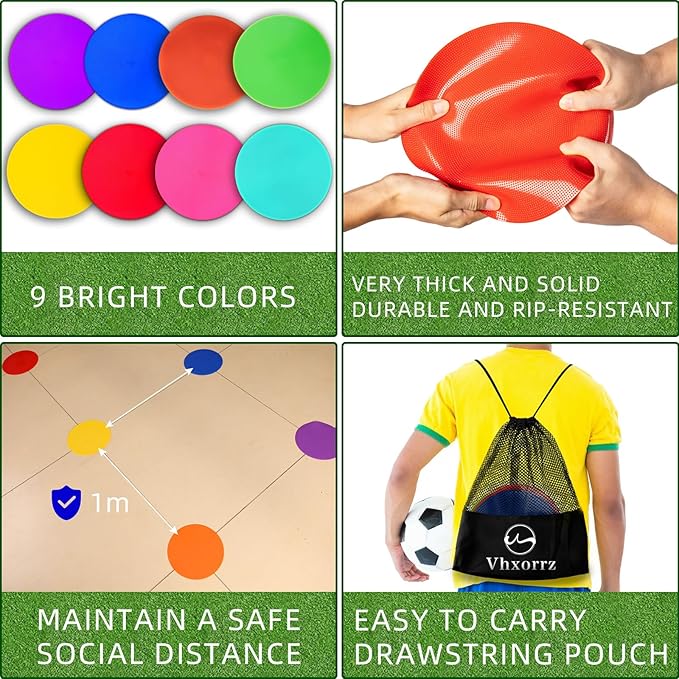Vhxorrz Spot Markers 18 Pcs 9 Inch 10