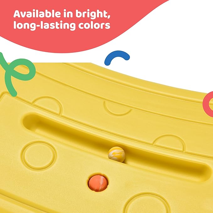 Dazmers Balance Board - Wobbler Balancing Board for Kids - Balance Board Toddler - Rocker Practice Balance - Trainer Board Toy for Toddler and Teens - Physical Exercise for All Ages