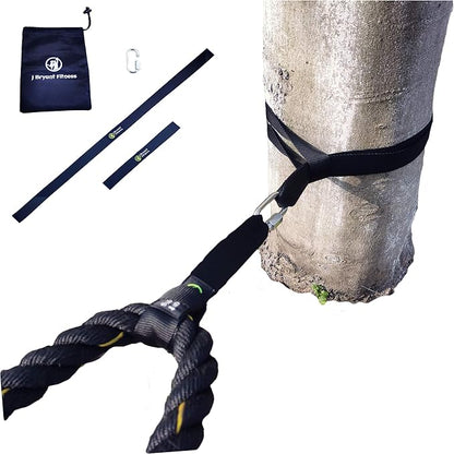 J Bryant Fitness Extra Length Outdoor Battle Rope 19" | 31" | 59" Length