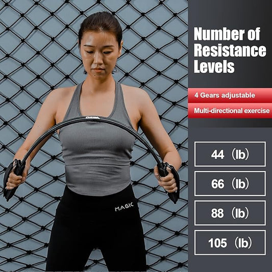Power Twister Bar Elastic Fitness Body Bars