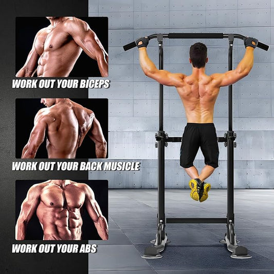 soges Power Tower Pull Up Bar Station