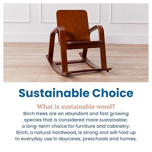 ECR4Kids Bentwood Rocking Chair