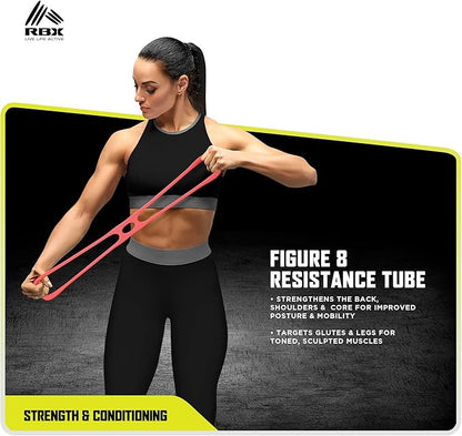 RBX 5 Piece Home Gym Workout Kit - Light 8 Resistance