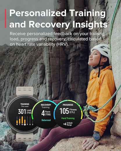 SUUNTO Vertical GPS Sports Watch, Premium Multisports Watch w/1.4 inch Touchscreen & 95+ Training Workout Analysis, Heart Rate & Sleep Tracking, 60-Day Battery Life, Dual-GNSS, Free Offline Maps, Lime