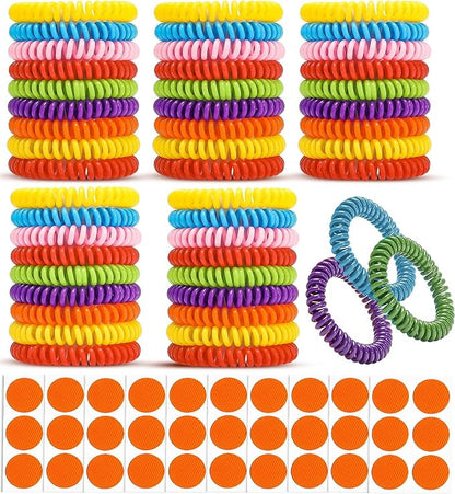 Scentpellent 48 Pack Waterproof Mosquito Bracelets with 60 Patches