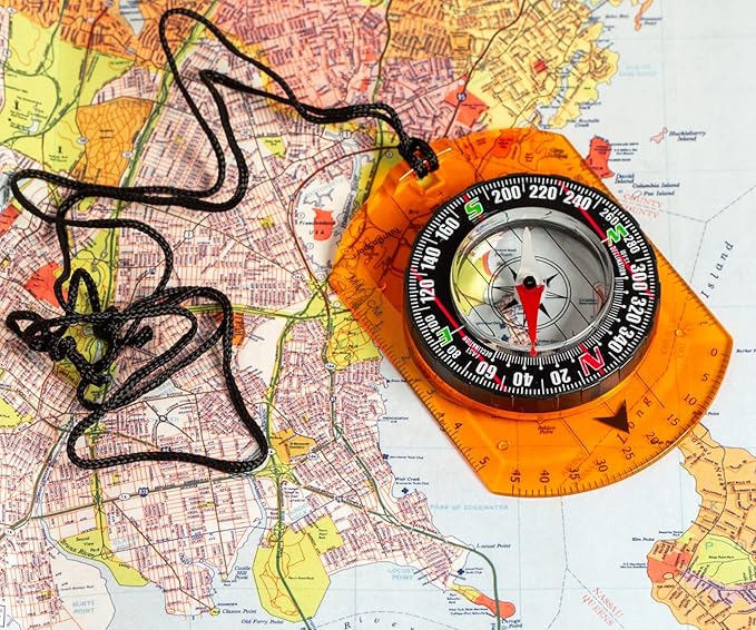 Orienteering Compass - Hiking Backpacking Compass - Advanced