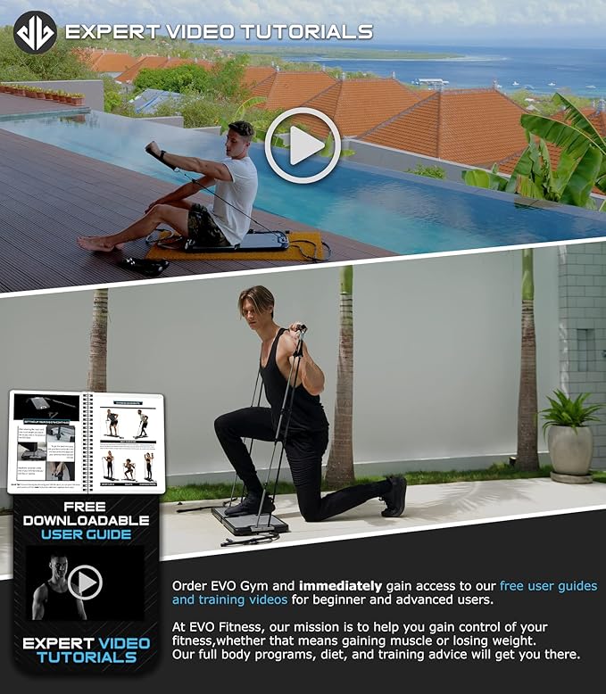 EVO Gym - Portable Home Gym Strength Training Equipment