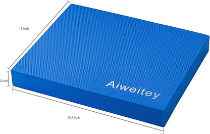 Stability Trainer Pad - Foam Balance Exercise Pad Cushion for Therapy, Yoga, Dancing Balance Training, Pilates,and Fitness