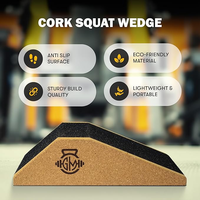 Cork Squat Wedge 2PCS