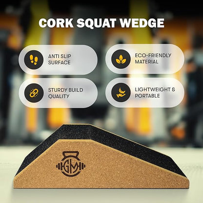Cork Squat Wedge 2PCS