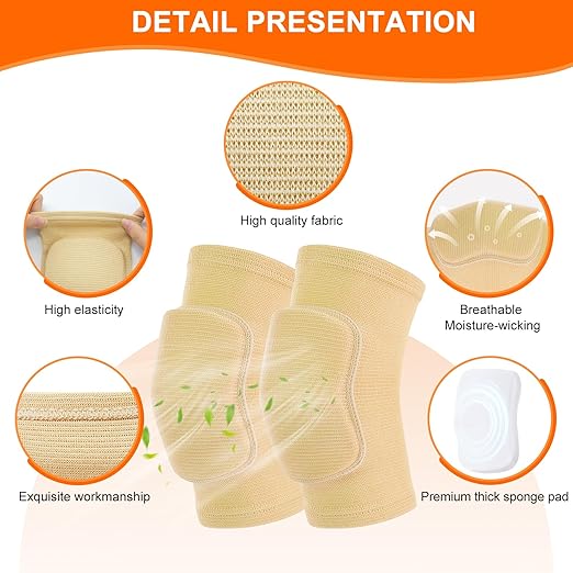 Volleyball Knee Pads for Women, Men, Youth, Girls, Kids, Knee brace for Volleyball Basketball Football Dance Yoga Tennis Running Cycling Workout Climbing Wrestling