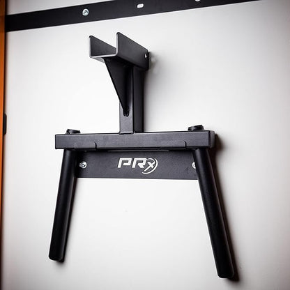 PRx Performance Y-Bar Dip Station Handles for Profile ONE 2x3 & PRO 3x3 Squat Racks, USA Made, Rack Mounted Dip Bar Attachments for Strength Training…