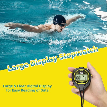 Waterproof Digital Stopwatch Timer