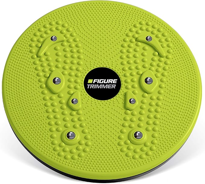 Core Abs Twister Board - 12-inch Waist Sculptor 8 Magnets