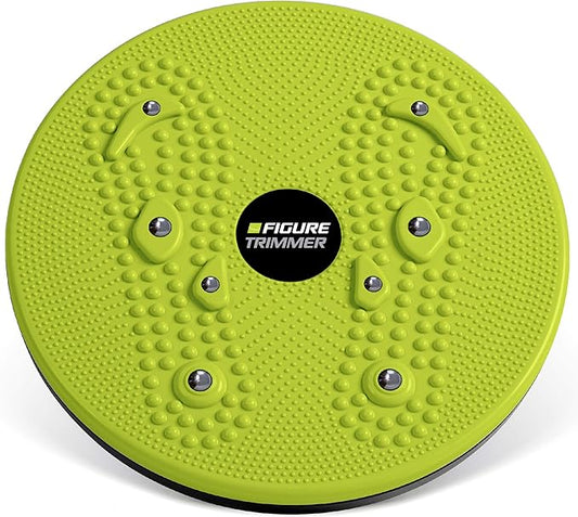 Core Abs Twister Board - 12-inch Waist Sculptor 8 Magnets