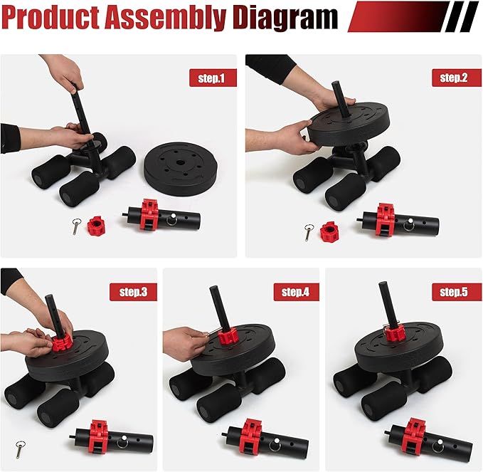 Tib Bar Tibialis Trainer Pro 1" and 2" Olympic