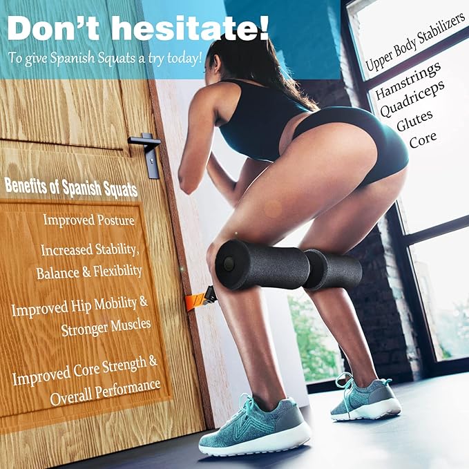 VAIIO Get Stronger Anywhere with Adjustable Nordic Hamstring 5s Setup, 450lb Capacity