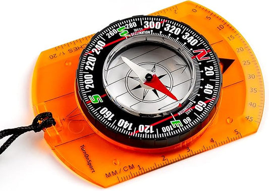 Orienteering Compass - Hiking Backpacking Compass - Advanced