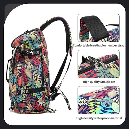 gym duffel bag backpack wrestling bag with shoe compartment 4 kinds of back method waterproof sports walking laptop