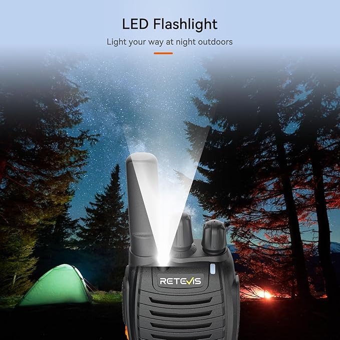 Retevis H-777H Walkie Talkies Long Range 2 Way (1 Pack)