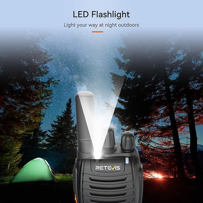 Retevis H-777H Walkie Talkies Long Range 2 Way (1 Pack)
