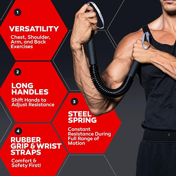 Python Power Twister Bar - Upper Body Exercise