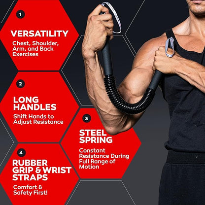 Python Power Twister Bar - Upper Body Exercise