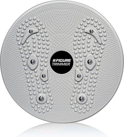 Core Abs Twister Board - 12-inch Waist Sculptor 8 Magnets