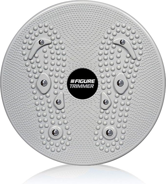 Core Abs Twister Board - 12-inch Waist Sculptor 8 Magnets