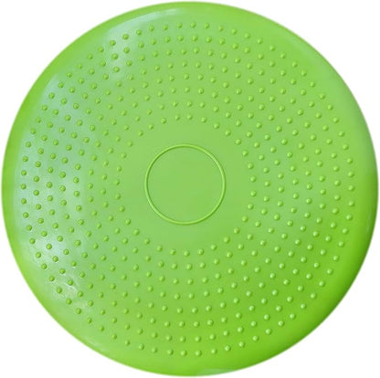 AppleRound Inflated Wobble Cushion with Hand Pump, Air Stability Board (Extra Thick), Core Balance Disc for Adults, Sensory Wiggle Seat for Kids, Flexible Seating for All Age, 13.5in / 34cm Diameter
