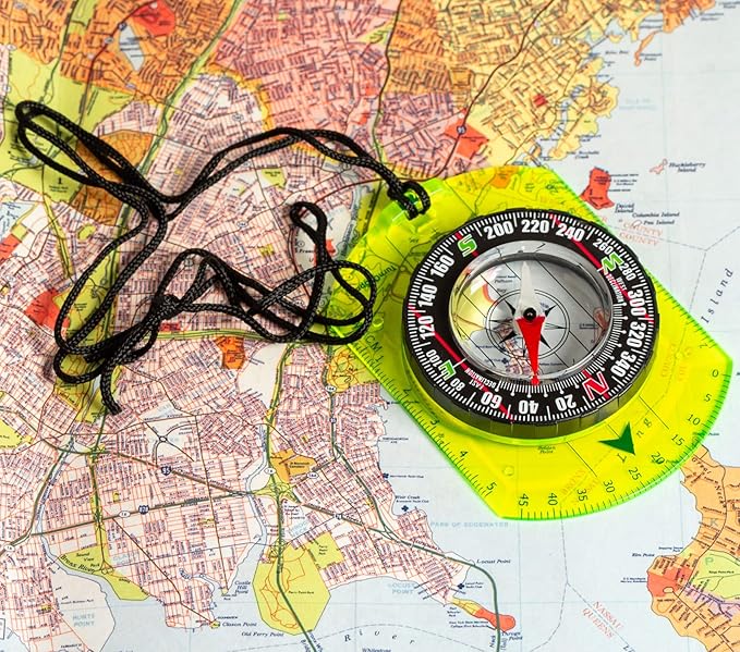 Orienteering Compass - Hiking Backpacking Compass - Advanced