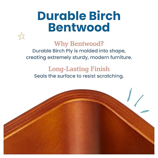 ECR4Kids Bentwood Rocking Chair