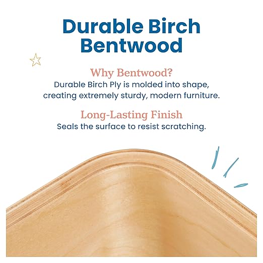 ECR4Kids Bentwood Rocking Chair