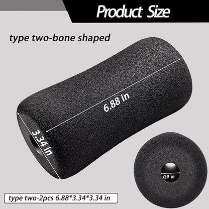 Foot Foam Pads Rollers Replacement Set for Home