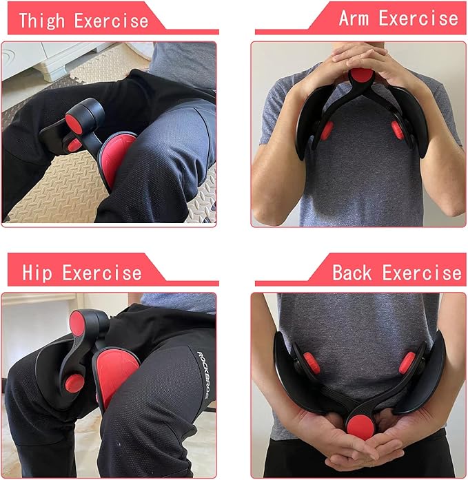 Thigh Master Hip Trainer Kegel Exerciser, Pelvic Floor Trainer for Postpartum Rehabilitation, Inner Thigh Trimmer, Toner Workout