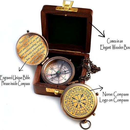 Trust in The Lord with All Your Heart 3: 5-6 5-6 Quote 2024 Compass