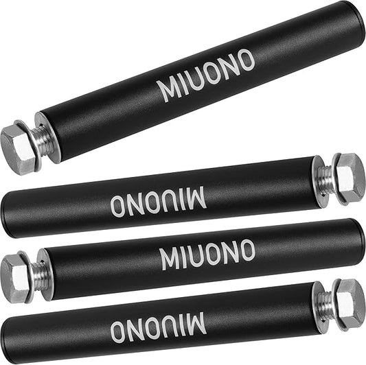 Weight Plate Holder, Power Rack Attachments Squat Rack Weight Plate Holder Storage for 2 inch Olympic Plates, Universal Fit 2x2, 2x3, 3x3 Power Cage, 1"and 5/8" Hole Compatible