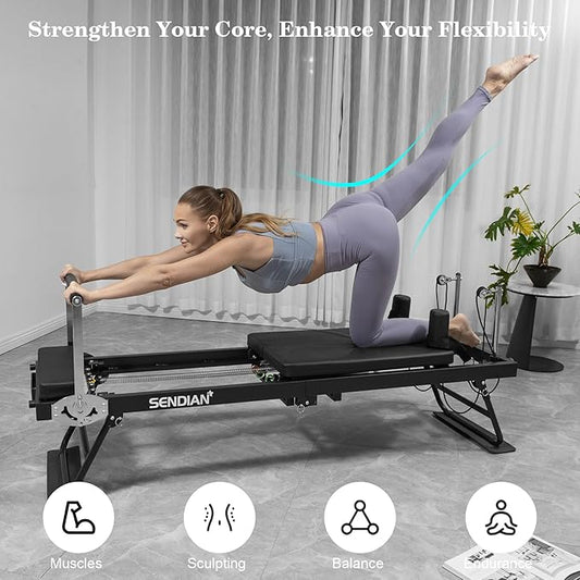 SENDIAN Foldable Pilates Equipment for Home Workouts