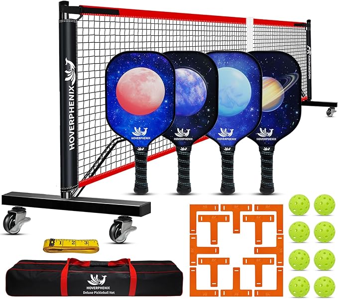 Pickleball Net for Driveway 22 FT 4, Outdoor