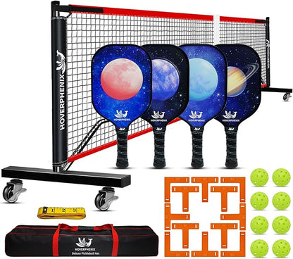 Pickleball Net for Driveway 22 FT 4, Outdoor